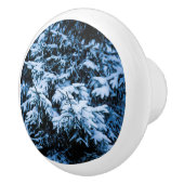 降雪冬クリスマスツリー セラミックノブ (右)