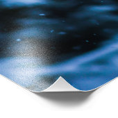 降雪冬クリスマスツリー フォトプリント            (角)