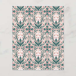 降雪花柄フラット紙シート