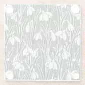 降雪花飲料 ガラスコースター (裏面)