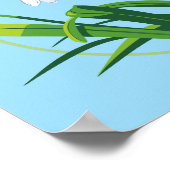 降雪花 ポスター (角)