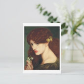 降雪量, 1873 (キャンバス上の油) ポストカード (スタンド正面)