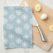 降雪 キッチンタオル (四つ折り)