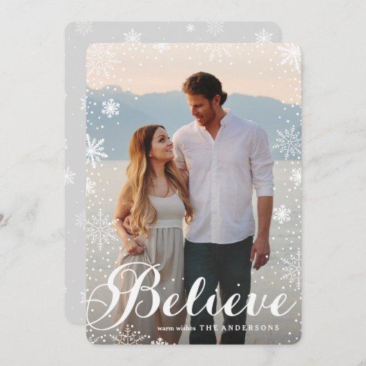 降雪 シーズンカード (正面/裏面)