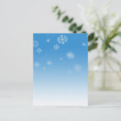降雪 ポストカード (スタンド正面)