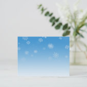 降雪 ポストカード (スタンド正面)