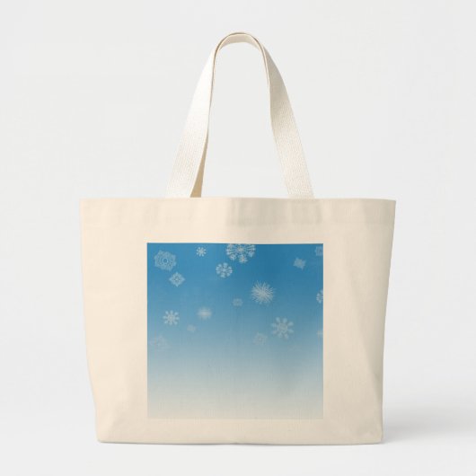 降雪 ラージトートバッグ (正面)