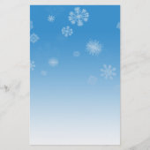 降雪 便箋 (正面)