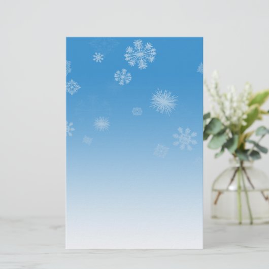降雪 便箋 (スタンド正面)
