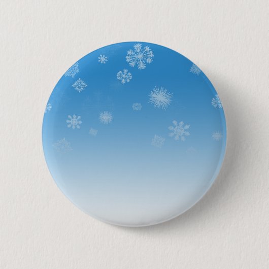 降雪 缶バッジ (正面)