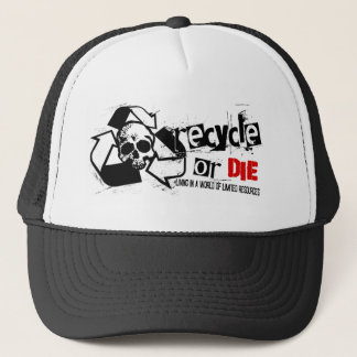 限られたリソースのリサイクルの帽子 キャップ