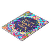 限定された追加おもしろいフローラインスピレーション ノートブック (左側)