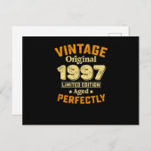 限定ヴィンテージオリジナル 1997 エイジドエディション パーフェクト ポストカード (正面/裏面)