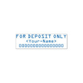 限定承認の確認+名前をカスタムする セルフインキングスタンプ