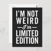 限定版おもしろい引用文 ポストカード (正面/裏面)