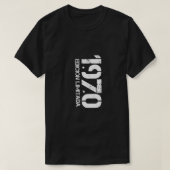 限定版と1970 Tシャツ (デザイン正面)