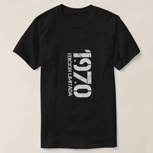 限定版と1970 Tシャツ (デザイン正面)