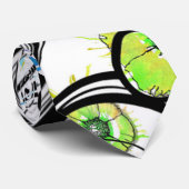 限定版の抽象芸術のFlowerLinesの男性タイ ネクタイ (ロール)