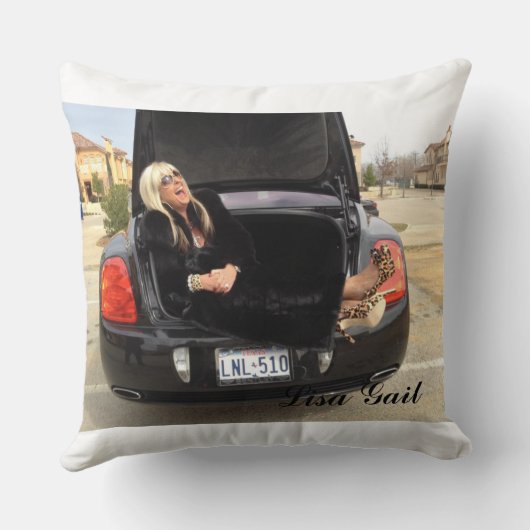 限定版の枕! クッション (裏面)