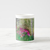 限定版の磁器のコップの芸術家の金の小川 ボーンチャイナマグカップ (正面)