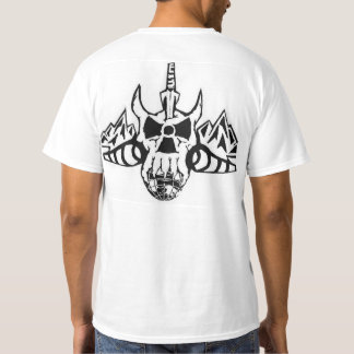 限定版のEarthBoarderのスカルのプリント Tシャツ