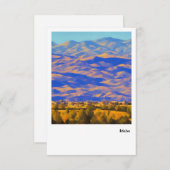 限定版アイダホノテカード サンキューカード (正面/裏面)