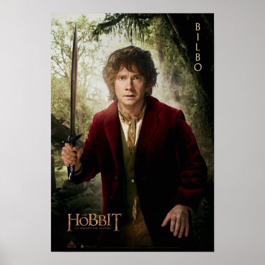 限定版アートワーク: BILBO BAGGINS™ ポスター (正面)
