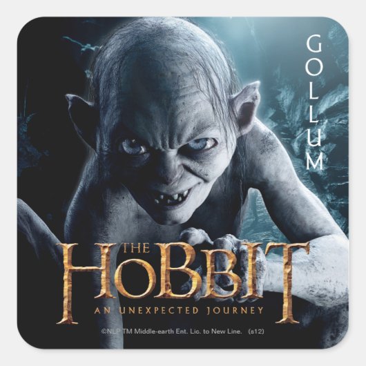 限定版アートワーク： GOLLUM™ スクエアシール (正面)