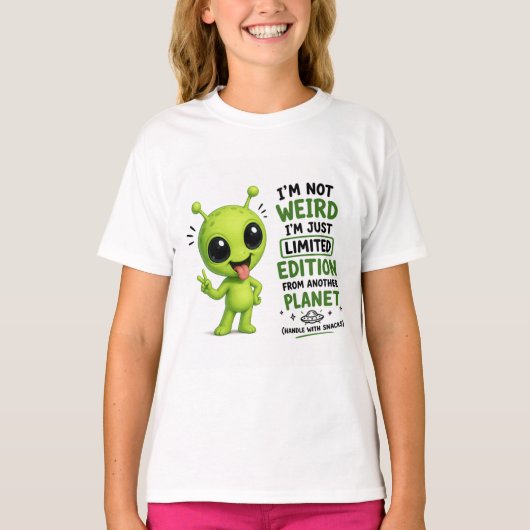 限定版エイリアンデザイン Tシャツ (正面)