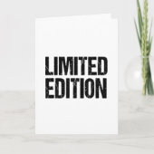 限定版カスタム誕生日おもしろいギフトA05 カード (正面)