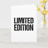 限定版カスタム誕生日おもしろいギフトA05 カード (黄色い花)