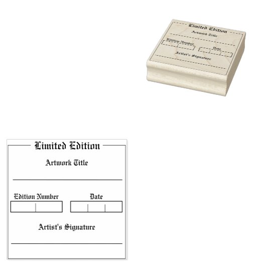 限定版スタンプ ラバースタンプ (押印)