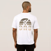 限定版パパ: 目に見える気持ちとしての父親 Tシャツ (裏面フル)
