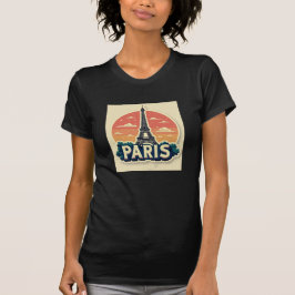 限定版パリ Tシャツ