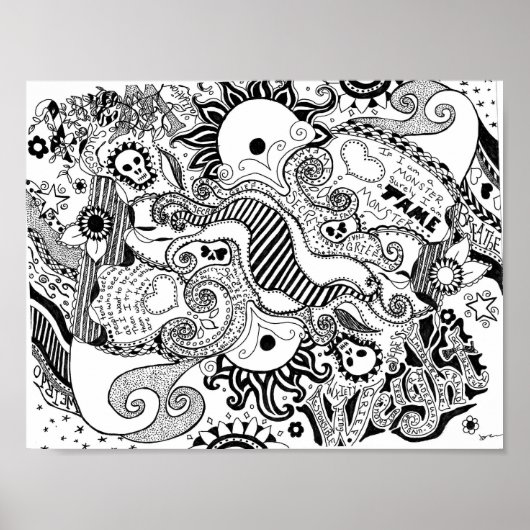 限定版ブレオコナープリント ポスター (正面)