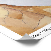 限定版ポスター「お肌にしがみつく時」 ポスター (角)