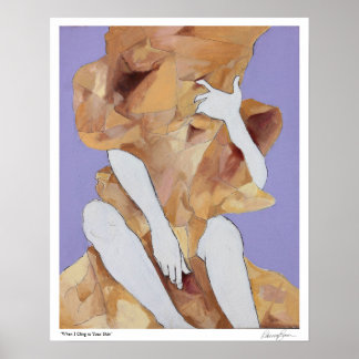 限定版ポスター「お肌にしがみつく時」 ポスター