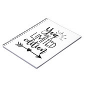 限定版マイルストーンの誕生日カード ノートブック (左側)