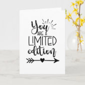 限定版マイルストーンの誕生日 カード (黄色い花)