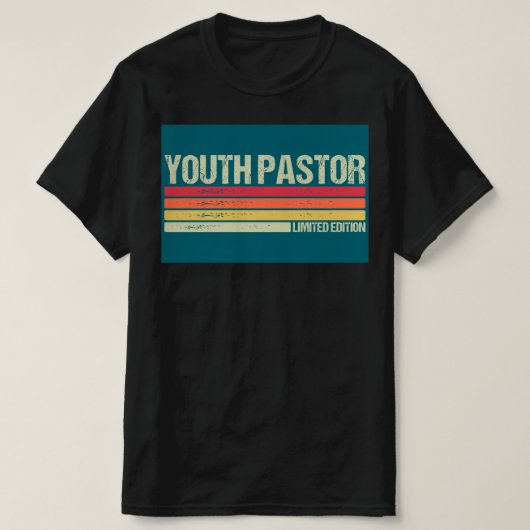 限定版ユース牧師 Tシャツ (デザイン正面)