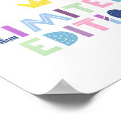 限定版ワードアート表現 ポスター (角)