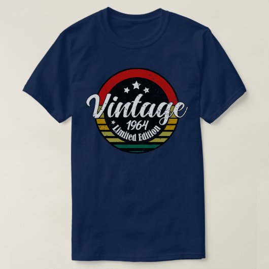 限定版ヴィンテージ1964年の誕生日59st誕生日 tシャツ (デザイン正面)