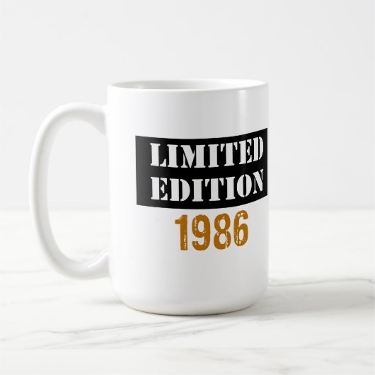 限定版ヴィンテージ1986 コーヒーマグカップ (左)