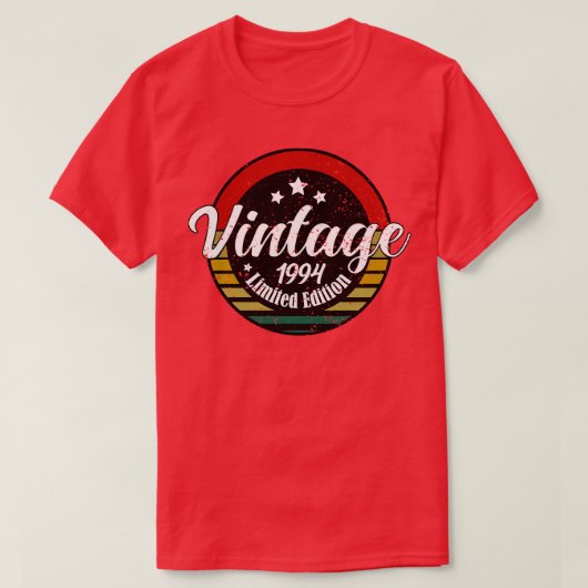 限定版ヴィンテージ1994年の誕生日29st誕生日 tシャツ (デザイン正面)