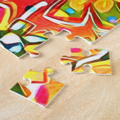 限定版引用文モダンおもしろいインスパイアフローラ ジグソーパズル (側面)