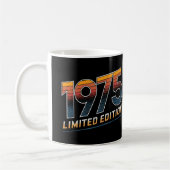 限定版誕生年1975 コーヒーマグカップ (左)