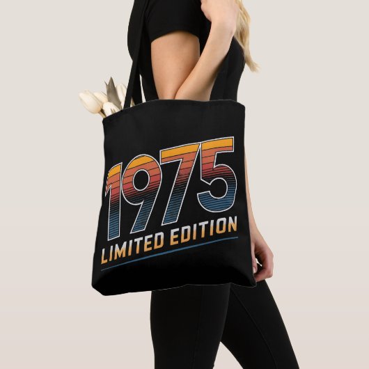 限定版誕生年1975 トートバッグ (クローズアップ)