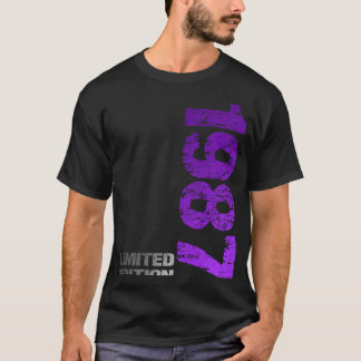 限定版1987 36誕生日1987生まれ年 Tシャツ