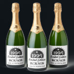 限定版30th Birthday<br><div class="desc">おもしろい「任意の年」限定版誕生日または父の日ボトルラベル。すべての文字は変更できる。</div>