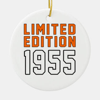 限定版60の誕生日のデザイン セラミックオーナメント